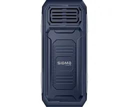 Кнопковий телефон Sigma mobile X-Style 341 Bro Type-C синій (4827798368428) - мініатюра 2