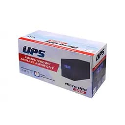 Джерело безперебійного живлення UPS VoltPolska 1200VA (720W) 2х7Ah - мініатюра 4