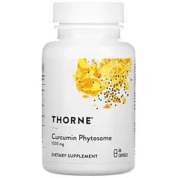 Фитосомы куркумина Thorne Research Curcumin Phytosome 1000 мг 60 капсул