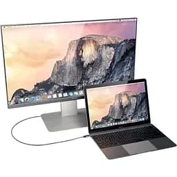Кабель USB-C to 4K HDMI Satechi Cable Space Gray 1.8 м (ST-CHDMIM) - мініатюра 7
