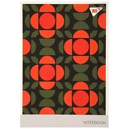 Блокнот Yes Abstraction Flowers А6, 64 аркуші, в крапку (152090)
