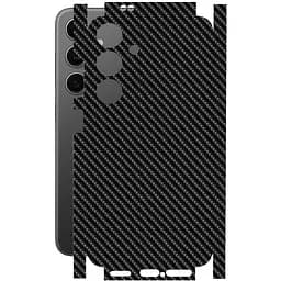Захисна плівка StatusSKIN для Samsung Galaxy S24 SM-S921 Корпус Вініл Карбон чорний