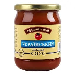 Соус Рідний край Украинский оригинальный 485 г