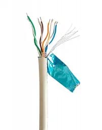Кабель витая пара Cablexpert FTP CAT5e, алюминий под медью (CCA с AWG24), многожильный, экранированный фольгой, 305м (FPC-5004E-L)