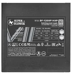 Блок живлення Super Flower Leadex VII XP Pro 1200W ATX 3.1 80+ Platinum Black (SF-1200F14XP) - мініатюра 5