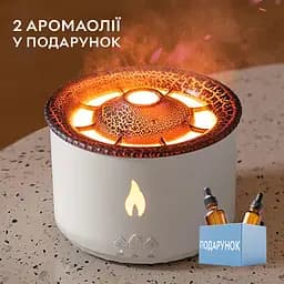 Зволожувач повітря портативний Volcano Jellyfish Aroma Diffuser V19 аромадифузор електричний 360 мл ПОДАРУНОК + 2 Арома олії Kinscoter hoz0012406 - мініатюра 2