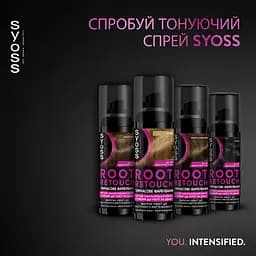 Тонуючий спрей для волосся Syoss Root Retoucher для маскування коріння і сивини, русявий, 120 мл - мініатюра 10