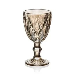 Набір келихів для вина Glassware 6шт Подарункові кольорові скляні фужери для коктейлів 300мл Gold