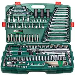 Набір інструментів Hans 1/4, 3/8, 1/2, 163 предмети (ТК-163-12)