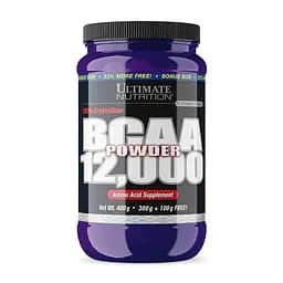 BCAA Ultimate Nutrition BCAA 12 000 Powder, 400 грам