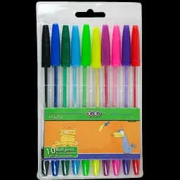 Набір кулькових ручок ZiBi Kids Line 10 кольорів (ZB.2012)
