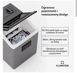 Льодогенератор Klarstein  FrostMaster 10046193 - мініатюра 5