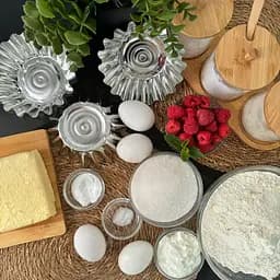 Формочки для випікання кошиків кексів та тарталеток Ø верх 12.5, низ 7, висота 4.5 см (набір з 10 штук), Master Class 84596 - мініатюра 3