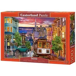 Пазл Castorland Ностальгічний Сан-Франциcко 500 ел. (b-53391)