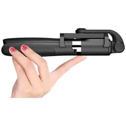 Селфі-палиця Primo K03B Bluetooth монопод тринога black - мініатюра 3