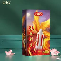 Презервативы стимулирующие с усиками OLO Phoenix с силиконовой смазкой 18 см 2 шт.