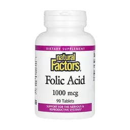 Folic Acid 1mg - 90 tabs
