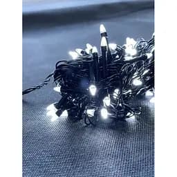 Новорічна LED гірлянда Конус 12 метрів 200 яскравих білих лампочок