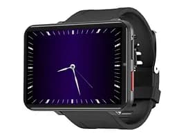 Смарт-годинник 4G Lemfo LEMT 3G+32G з Sim картою силіконовий ремінець black black (16720) - мініатюра 3
