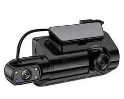Автомобільний відеореєстратор DVR Hoco DL07 Plus LTPS-3.0" 2 камери Full HD - мініатюра 3