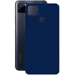 Захисна плівка StatusSKIN для Realme C25 Корпус Вініл Синій металік