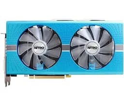 Видеокарта Sapphire AMD Radeon RX 580 8Gb Special Edition METAL BLUE NITRO+ (11265-21) (GDDR5, 256 bit, PCI-E 3.0 x16) Б/у