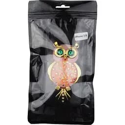 Чохол-накладка Toto TPU Case Decorative Stones iPhone 7/8/SE 2020 Owl Black - мініатюра 2