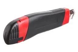 Ніж сегментний будівельний висувний Intertool 18 мм гвинтовий прогумований HT-0503 - мініатюра 3