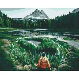 Картина по номерам Brushme Три зубца Лаворедо © Roksolana Baran 40x50 см