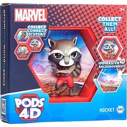 Коллекционная фигурка WOW! Pods 4D Марвел Ракета (MVL-1038-12)