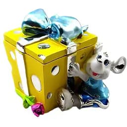 Шкатулка Мишка 8х8х7 см