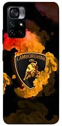 Чохол Demsky Lamborghini logo для Xiaomi Poco M4 Pro 5G