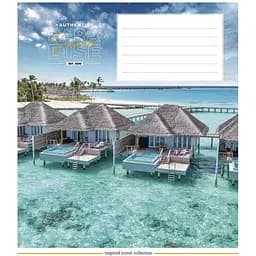 Тетрадь ученическая Summer paradise Школярик 024-3251K-1 в клетку 24 листов