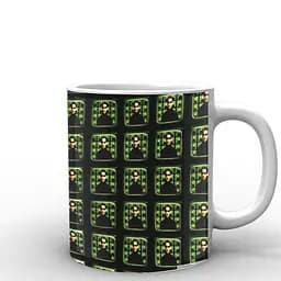 Кухоль GeekLand Матриця The Matrix нео в екрані MX.002.03 330 мл білий