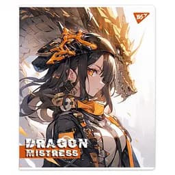Набір зошитів для записів А5 Yes Dragon mistress 18 аркушів в лінію 10 шт. (767527) - мініатюра 2