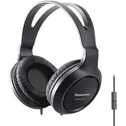 Навушники повнорозмірні провідні Panasonic RP-HT161E-K чорні