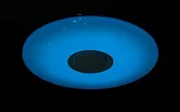 Люстра стельова LED Splendid Ray LY8338/36Wx2, 72W, біла, з пультом та Bluetooth, сучасний стиль - мініатюра 6