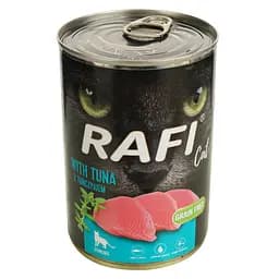Влажный корм для стерилизованных котов Dolina Noteci Rafi cat с тунцом, 400 г (DN239-303848)