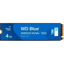 Накопитель SSD Western Digital m.2 NVMe 4TB Blue SN5000 PCIe 4.0 (WDS400T4B0E)
