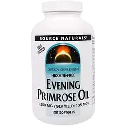 Олія примули вечірньої Source Naturals 1350 мг 120 желатинових капсул