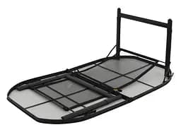Стіл Bo-Camp Northgate Oval 150x80 cm Black/Grey (1404188) - мініатюра 8