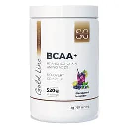 Лейцин, ізолейцин, валін Sport Generation Gold Premium BCAA+, 520 грам для підвищення енергії та витривалості - Смородиновий лимонад