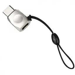 Перехідник OTG Hoco UA8 Micro/Type-C silver - мініатюра 2