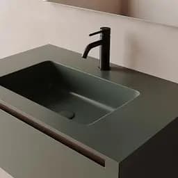 Змішувач для раковини Paffoni Light без донного клапана black matt LIG071NO, Чорний матовий - мініатюра 2