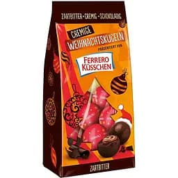 Конфеты Ferrero Küsschen Zartbitter Рождественские шарики 100 г (930898)