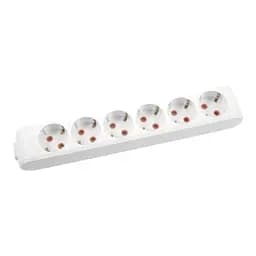 Колодка 6 гнізд з заземленням (90114600) Multi-Let