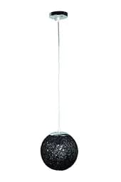 Подвесной светильник Levistella 9712001-1 BK, E27, Черный, 200х200мм, современный стиль