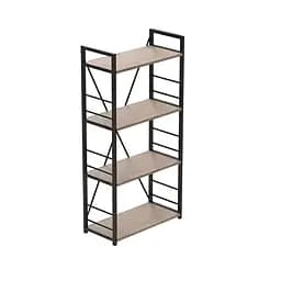 Етажерка 4/60 Серії Коннект 120x60x28 чорний ДСП Дуб Сан-Марино 16мм FRD-104237