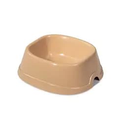 Миска Priroda Модерн №3 для собак пластикова 750 мл світло-бежевий