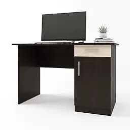 Письмовий стіл Еверест Школяр-3 венге/дуб молочний (EVR-2163)